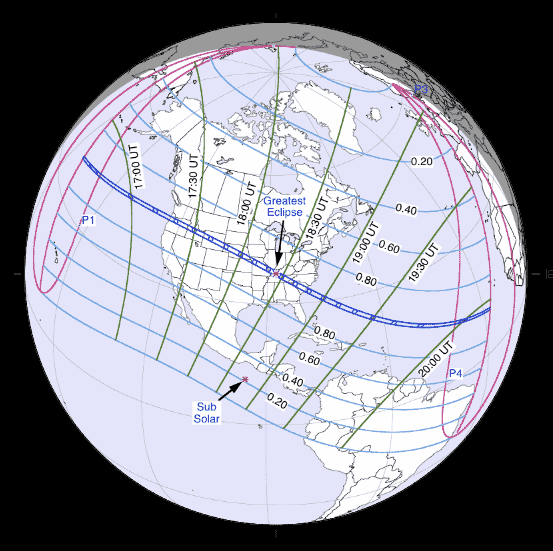 NASA Statement, Website, Address How Total Eclipse May Impact GNSS